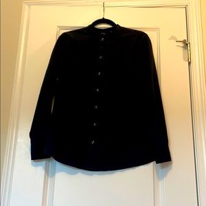 Ruffled Button Down Blouse